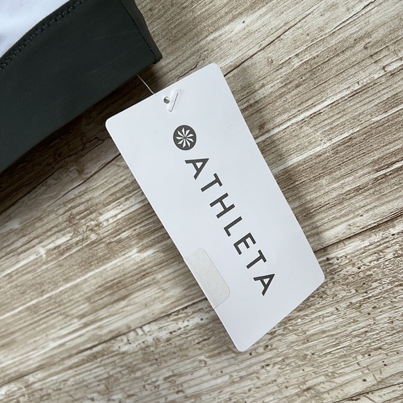 athleta colorblock zip front bikini top xs - Picture 5 of 7